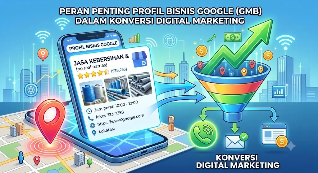 Peran Penting Profil Bisnis Google (GMB) dalam Konversi Digital Marketing