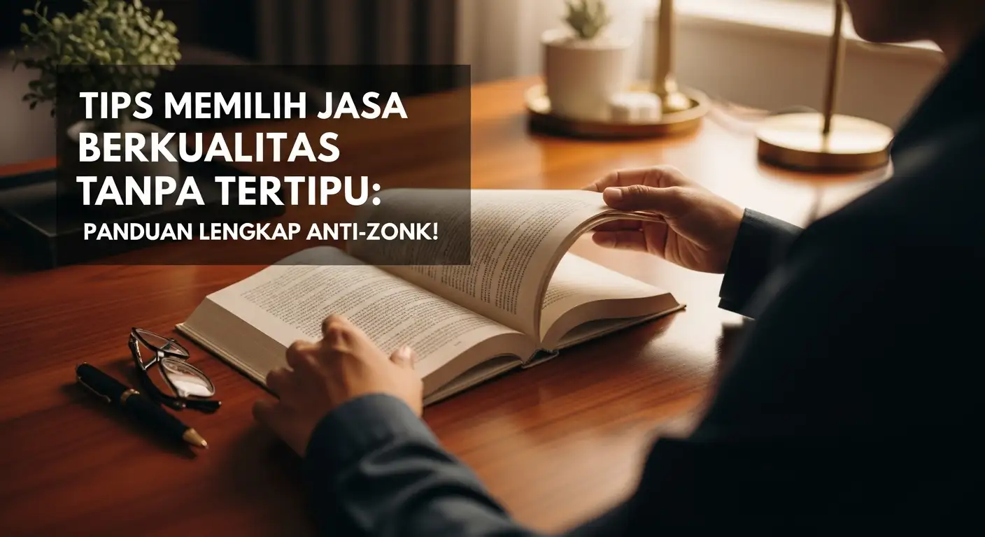 Tips Memilih Jasa Berkualitas Tanpa Tertipu: Panduan Lengkap Anti-Zonk!