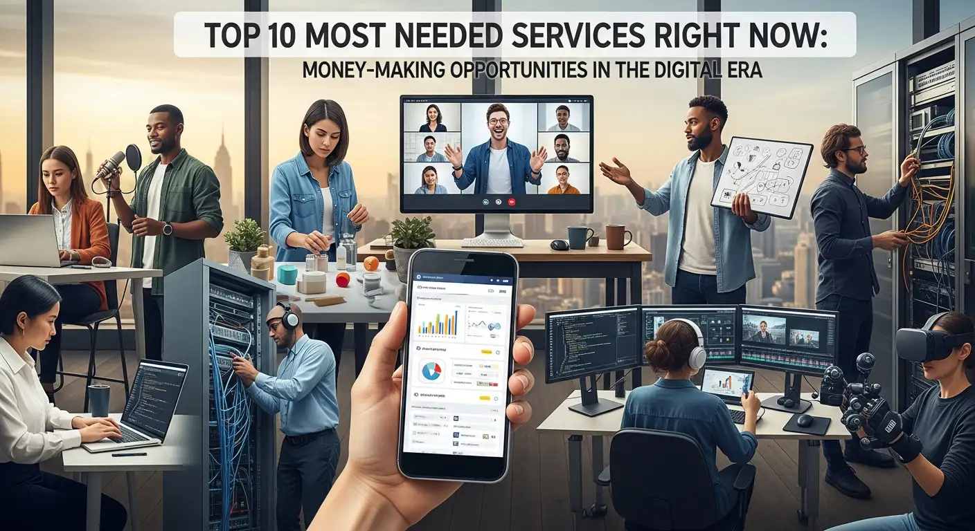 10+ Jenis Jasa yang Paling Dibutuhkan Saat Ini: Peluang Cuan di Era Digital
