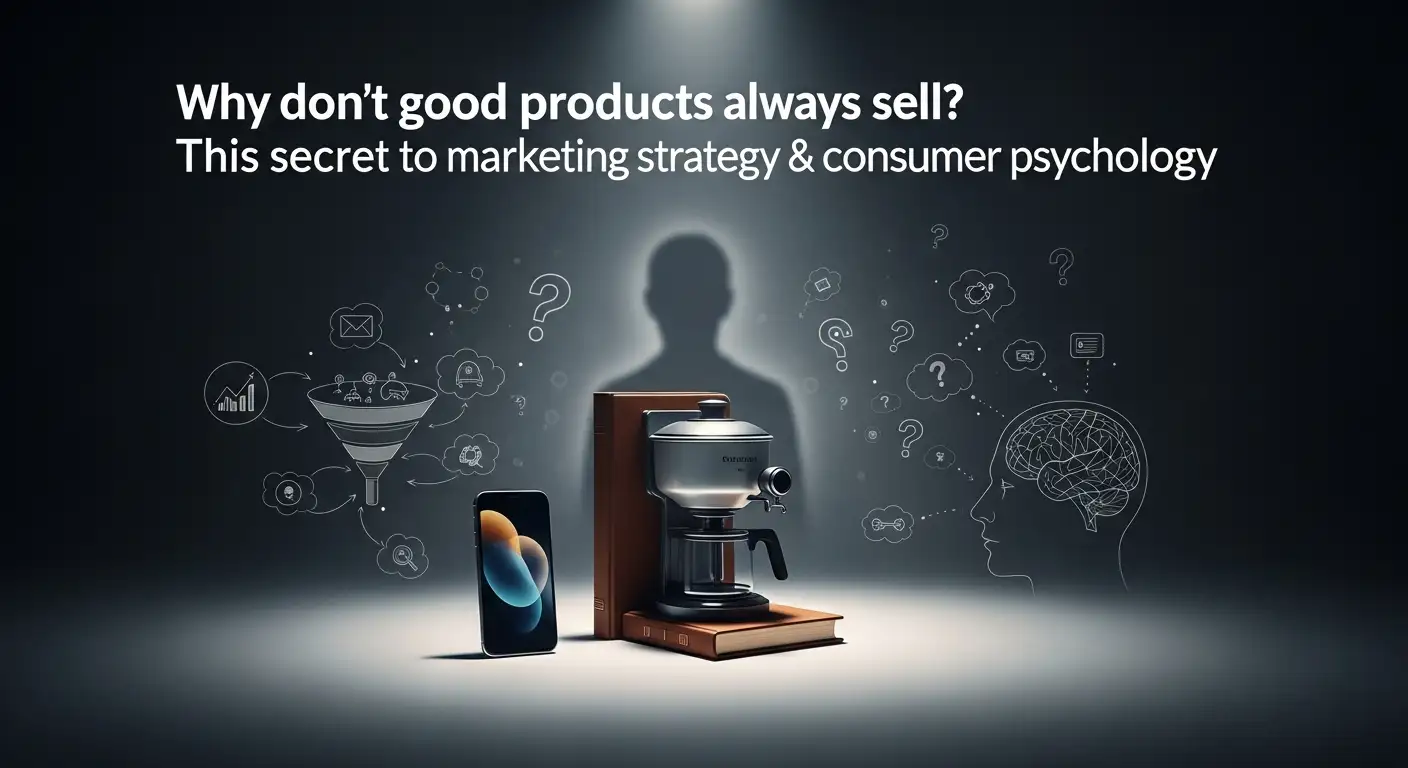 Kenapa Produk Bagus Belum Tentu Laku? Ini Rahasia Strategi Marketing & Psikologi Konsumen