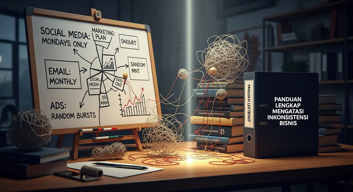 Kenapa Strategi Marketing Tidak Konsisten? Panduan Lengkap Mengatasi Inkonsistensi Bisnis