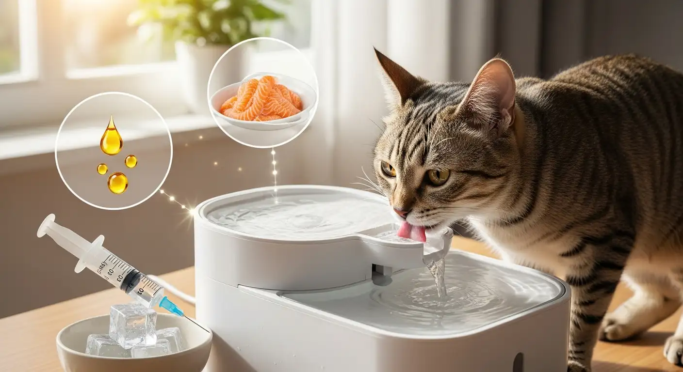 Trik Tersembunyi Mengatasi Masalah Anabul yang Malas Minum Air